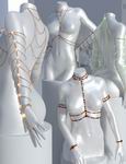 Body Chains For G3F and G8F